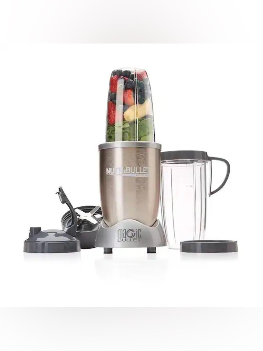 NUTRIBULLET 900 series Champagne Jar Blender with Plastic Jar